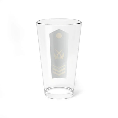 PLA Chief Sergeant Class 3 (China) (Military Rank) Pint Glass 16oz - Go Mug Yourself