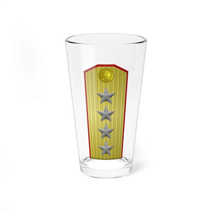 PLA dà jiàng Type 55 (China) (Military Rank) Pint Glass 16oz 16oz - Go Mug Yourself