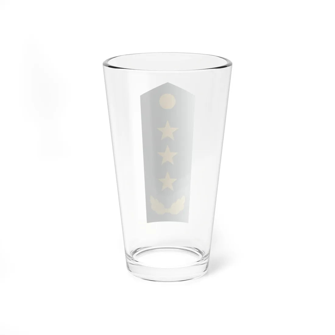 PLA General (China) (Military Rank) Pint Glass 16oz - Go Mug Yourself