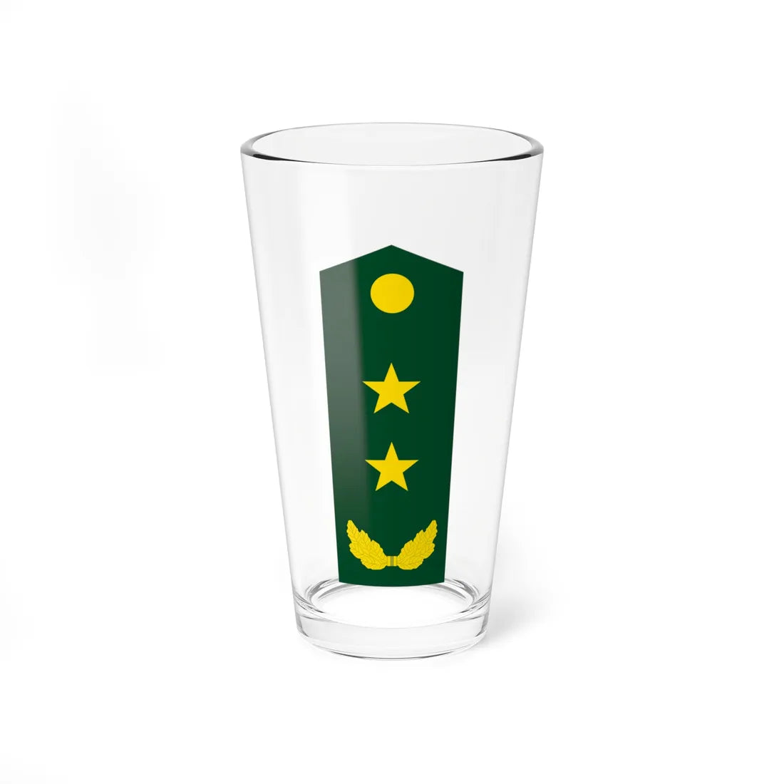 PLA Lieutenant General (China) (Military Rank) Pint Glass 16oz - Go Mug Yourself