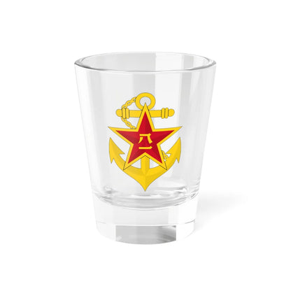 PLA Navy Emblem (China) (Coat of Arms) Shot Glass 1.5oz 1.5oz - Go Mug Yourself