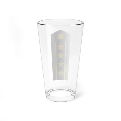 PLA Senior Colonel Air (China) (Military Rank) Pint Glass 16oz - Go Mug Yourself