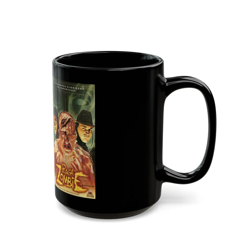 PLAGA ZOMBIE (VHS COVER) - Black Coffee Mug-Go Mug Yourself