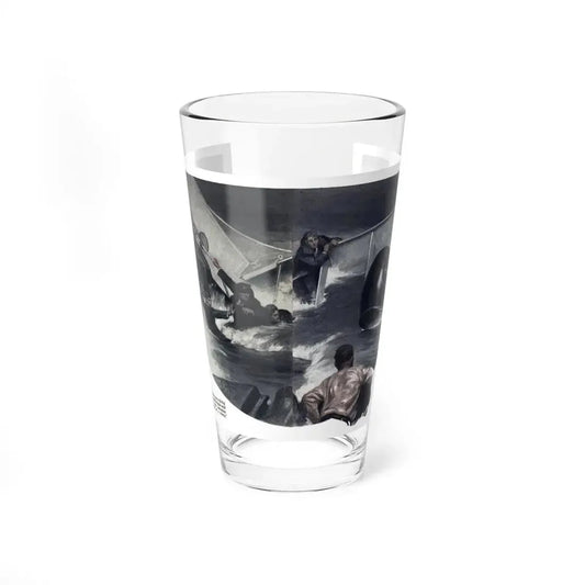 Plain Luck (2), Redbook, December 1934 (Magazine Illustration) Pint Glass 16oz 16oz - Go Mug Yourself