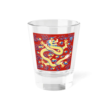 Plain Red Banner (China) Shot Glass 1.5oz 1.5oz - Go Mug Yourself