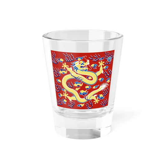 Plain Red Banner (China) Shot Glass 1.5oz 1.5oz - Go Mug Yourself