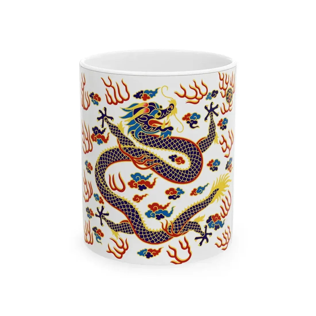 Plain White Banner (China) White Coffee Mug 11oz - Go Mug Yourself