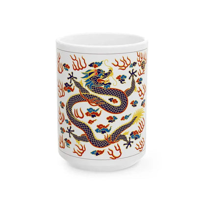 Plain White Banner (China) White Coffee Mug 15oz - Go Mug Yourself