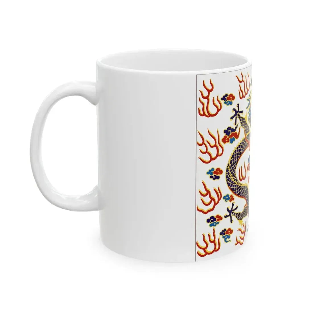 Plain White Banner (China) White Coffee Mug - Go Mug Yourself