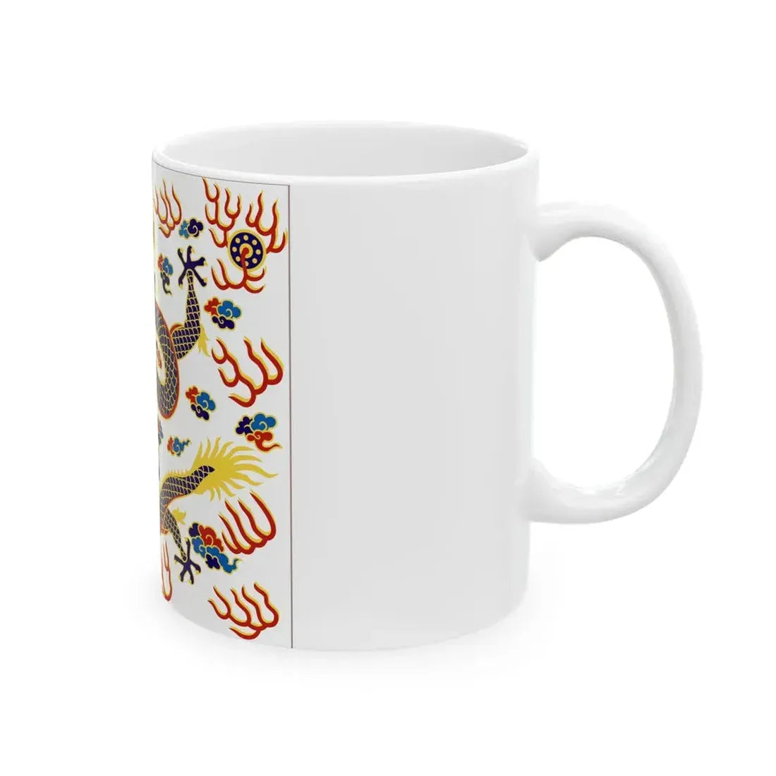 Plain White Banner (China) White Coffee Mug - Go Mug Yourself