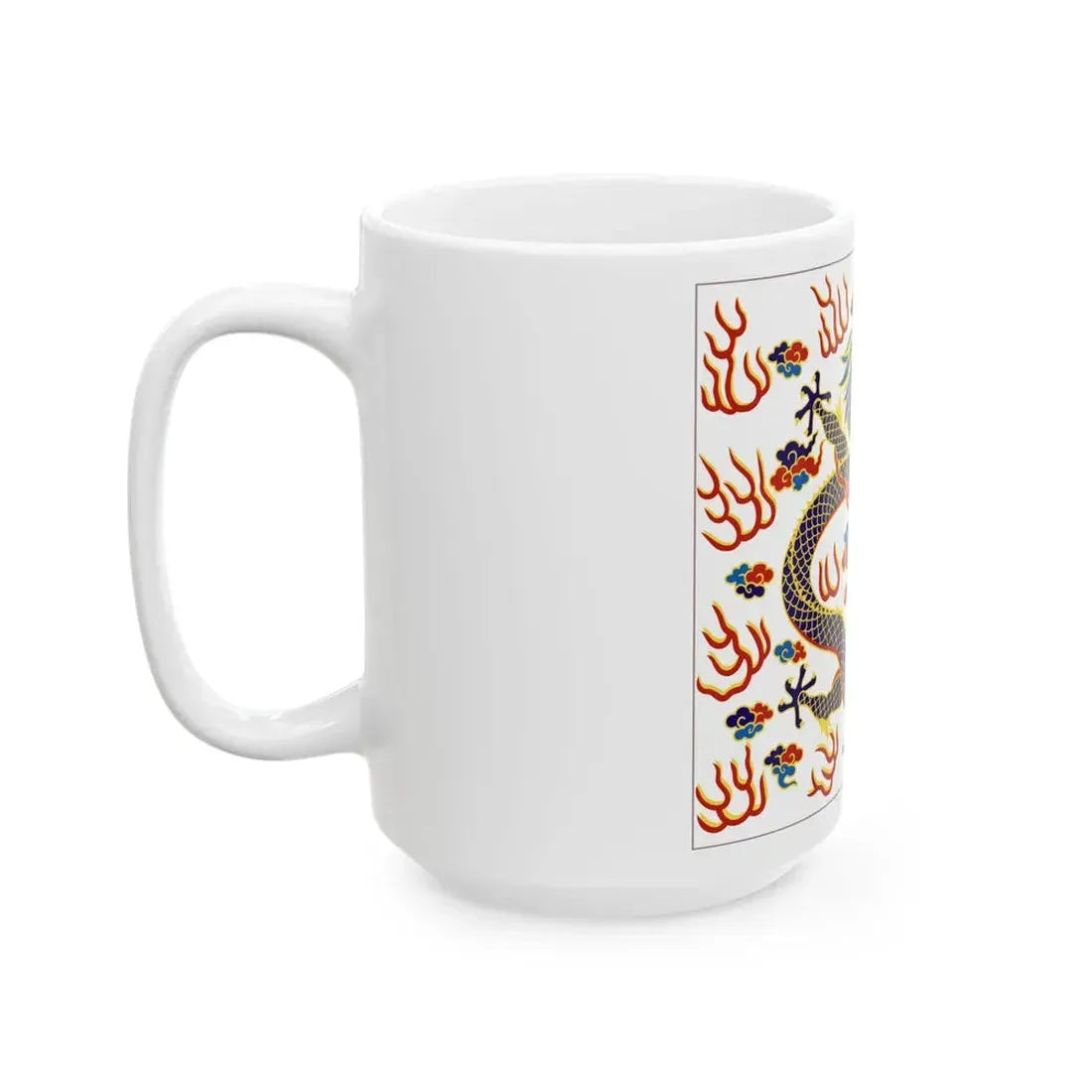 Plain White Banner (China) White Coffee Mug - Go Mug Yourself