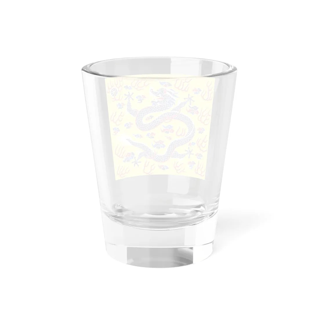 Plain Yellow Banner (China) Shot Glass 1.5oz - Go Mug Yourself
