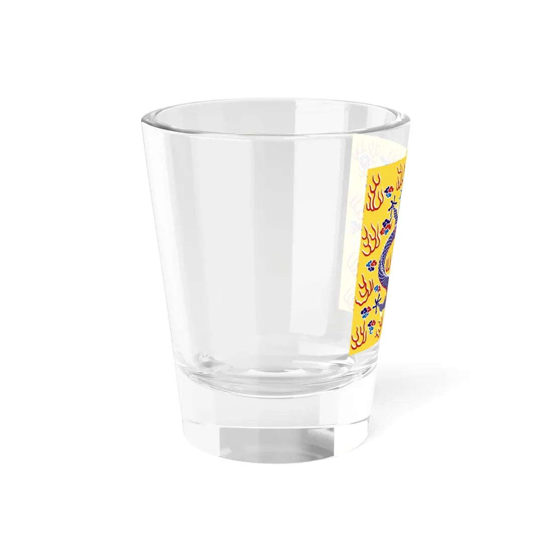 Plain Yellow Banner (China) Shot Glass 1.5oz - Go Mug Yourself