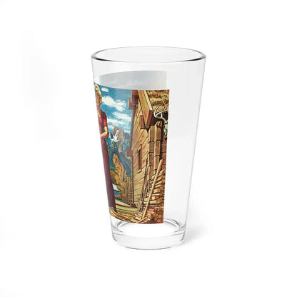 Plainswoman by Williams Forrest, The Saturday Evening Post, 1960 (Magazine Illustration) Pint Glass 16oz - Go Mug Yourself
