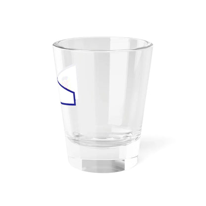 Plamenac zapovjednika divizijuna ratnih brodova (Croatia) Shot Glass 1.5oz - Go Mug Yourself