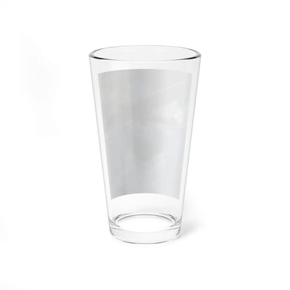 Plane Overhead (Magazine Illustration) Pint Glass 16oz-Go Mug Yourself