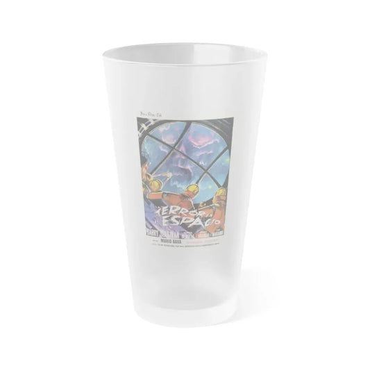 PLANET OF THE VAMPIRES (ITALIAN) 1965 Movie Poster - Frosted Pint Glass 16oz 16oz Frosted - Go Mug Yourself