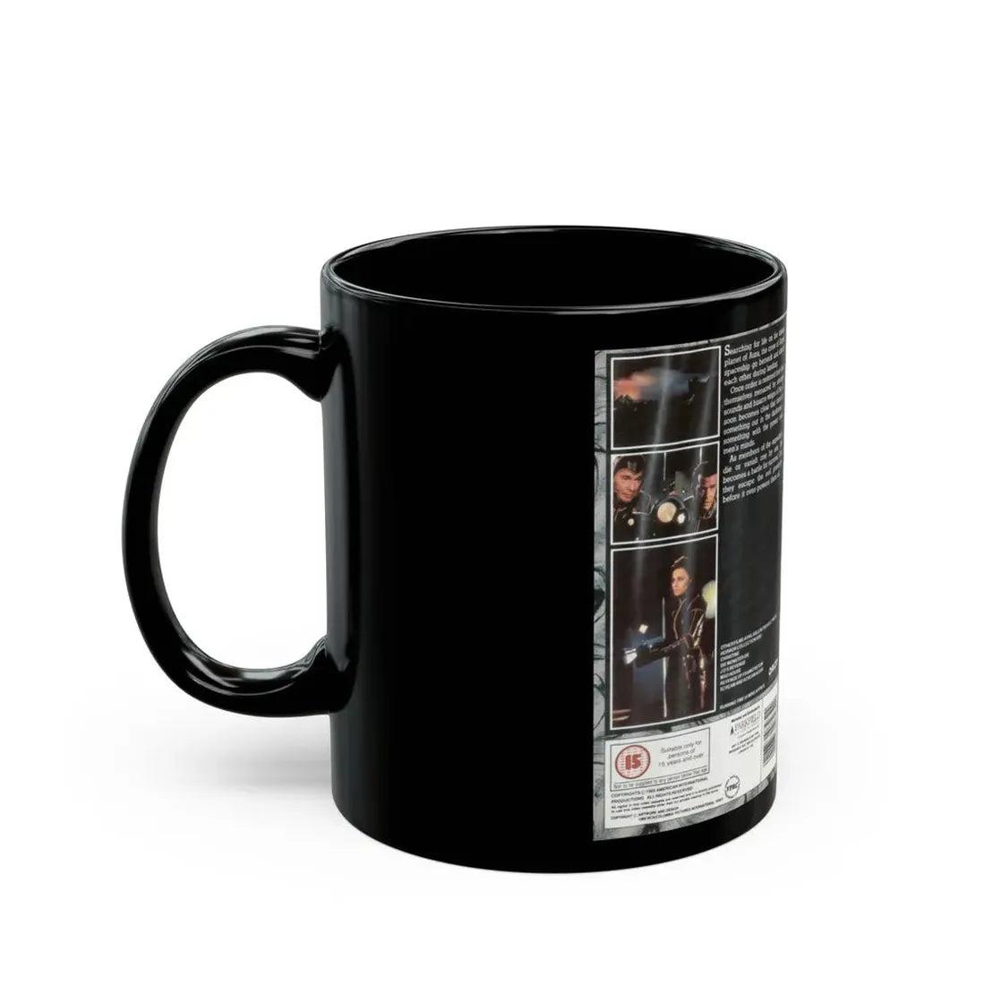 PLANET OF THE VAMPIRES (VHS COVER) - Black Coffee Mug - Go Mug Yourself