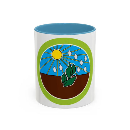 Plant Science (Boy Scout Merit Badge) Accent Coffee Mug 11oz Light Blue - Go Mug Yourself