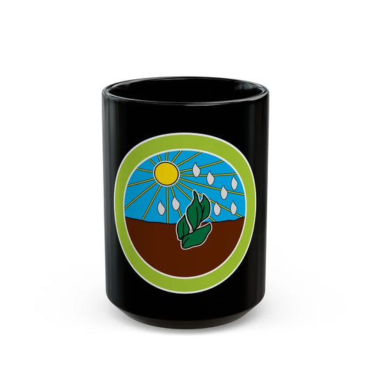 Plant Science (Boy Scout Merit Badge) Black Coffee Mug-15oz-Go Mug Yourself