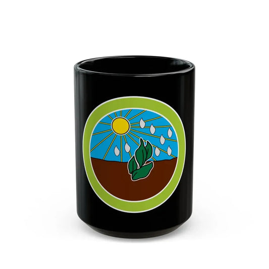 Plant Science (Boy Scout Merit Badge) Black Coffee Mug 15oz - Go Mug Yourself
