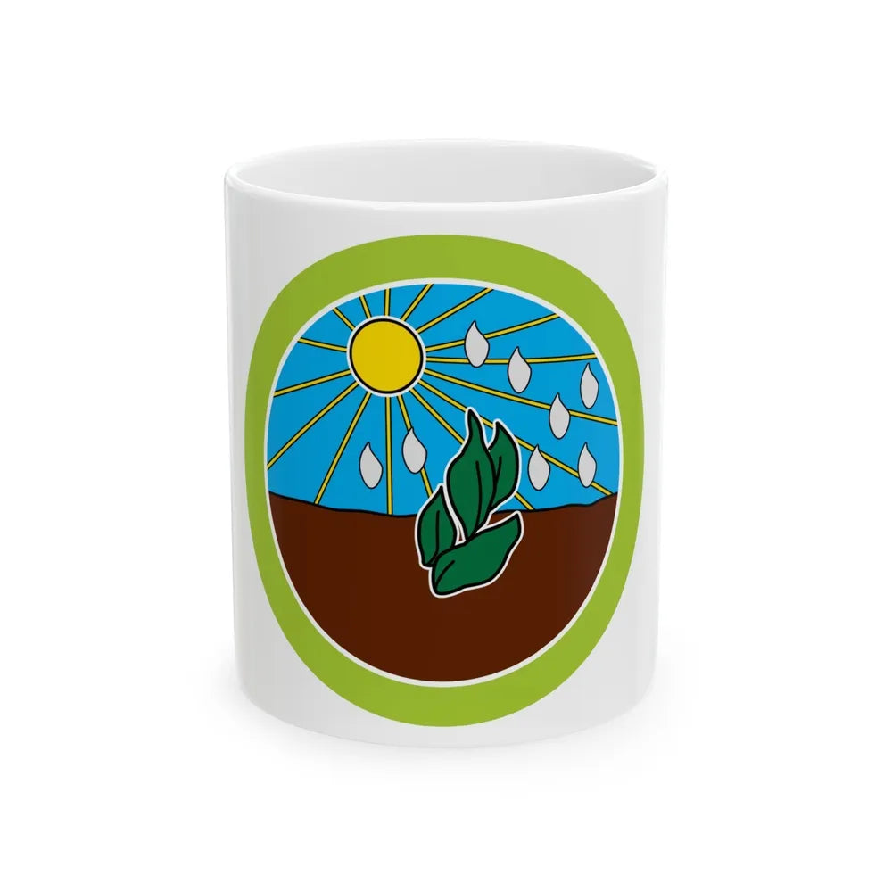 Plant Science (Boy Scout Merit Badge) White Coffee Mug-11oz-Go Mug Yourself