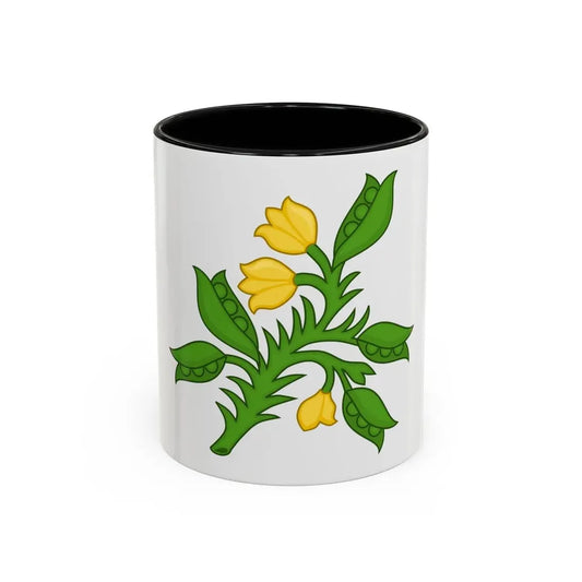 Planta genista Badge of the Plantagenets - Accent Coffee Mug 11oz Black - Go Mug Yourself