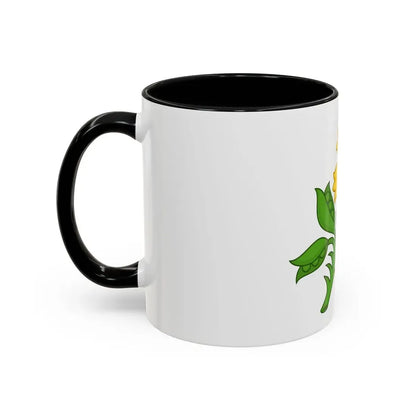 Planta genista Badge of the Plantagenets - Accent Coffee Mug - Go Mug Yourself