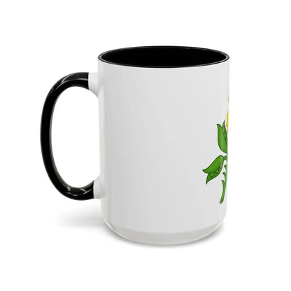 Planta genista Badge of the Plantagenets - Accent Coffee Mug - Go Mug Yourself