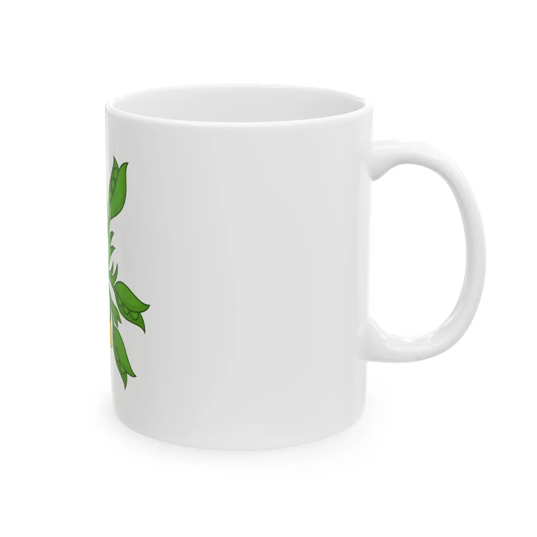 Planta genista Badge of the Plantagenets - White Coffee Mug - Go Mug Yourself