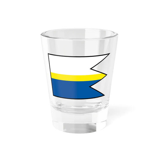 Plavecke Podhradie Malacky Flag (Slovakia) Shot Glass 1.5oz 1.5oz - Go Mug Yourself