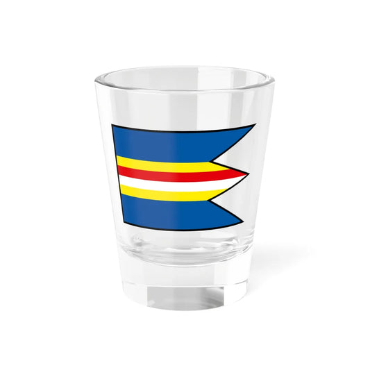 Plavecky Peter Senica Flag (Slovakia) Shot Glass 1.5oz 1.5oz - Go Mug Yourself