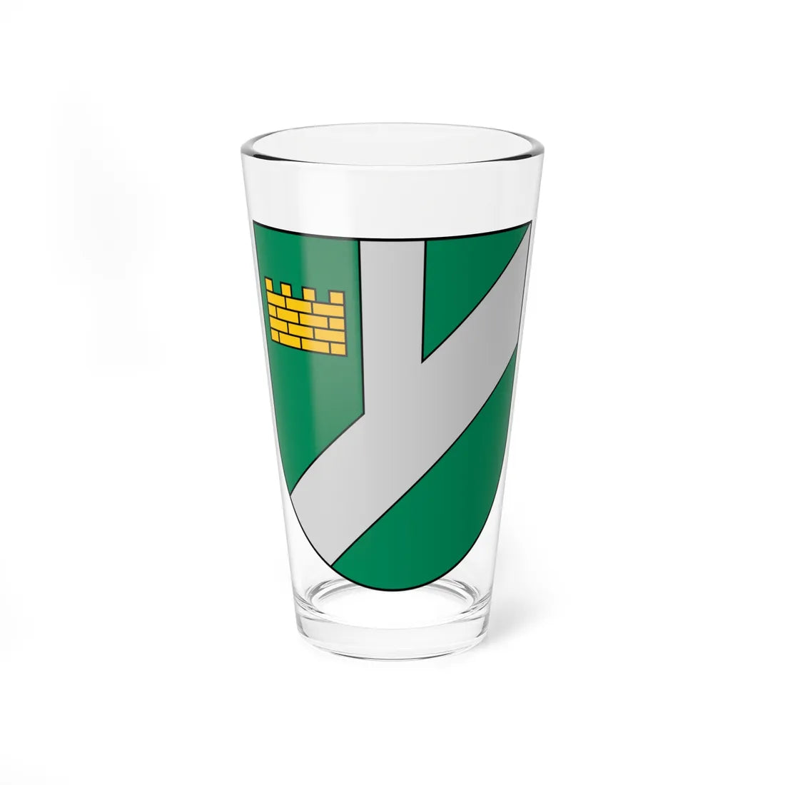 Plavinas COA (Latvia) (Coat of Arms) Pint Glass 16oz 16oz - Go Mug Yourself