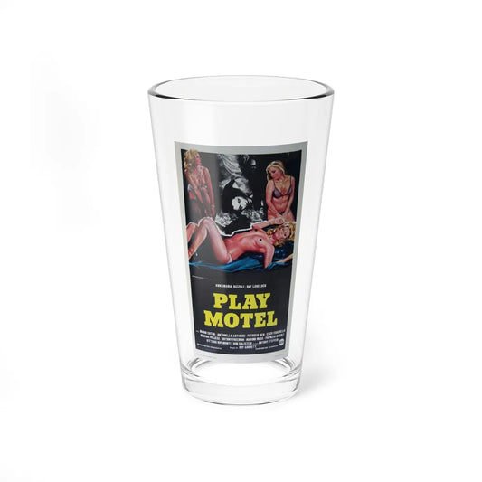 PLAY MOTEL 1979 Movie Poster - Pint Glass 16oz-16oz-Go Mug Yourself