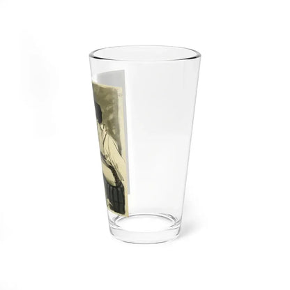 Playboy cartoon from the very first issue, Playboy 1, December 1953 (Magazine Illustration) Pint Glass 16oz - Go Mug Yourself