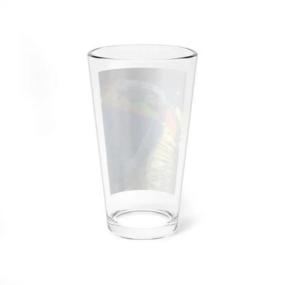 Playboy cartoon illustration, August 1957 (Magazine Illustration) Pint Glass 16oz - Go Mug Yourself