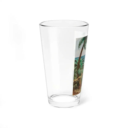Playboy cartoon illustration, page 26, April 1959 (Magazine Illustration) Pint Glass 16oz - Go Mug Yourself