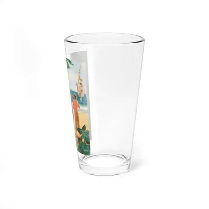 Playboy cartoon illustration, page 26, April 1959 (Magazine Illustration) Pint Glass 16oz - Go Mug Yourself