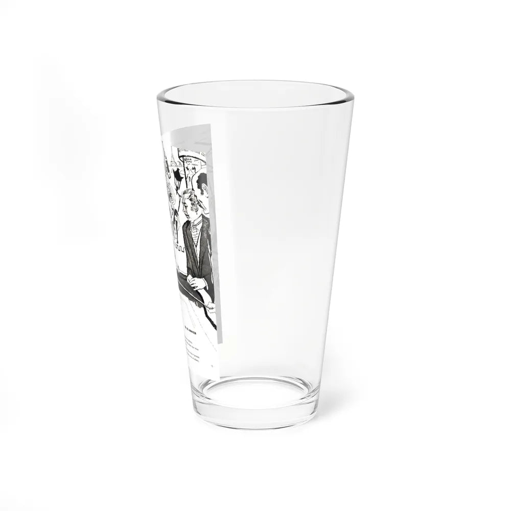 Playboys of Paris (1), Jem magazine, May 1957 (Magazine Illustration) Pint Glass 16oz-Go Mug Yourself