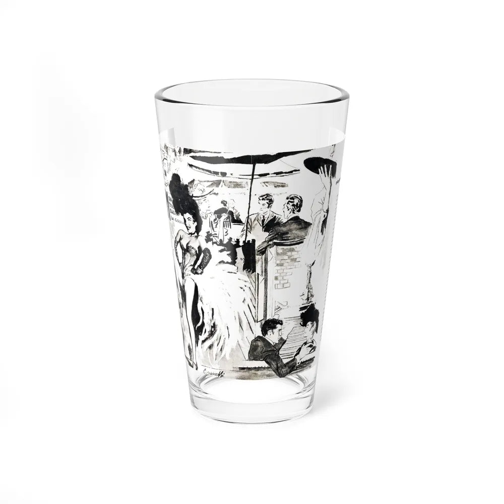 Playboys of Paris (2), Jem magazine, May 1957 (Magazine Illustration) Pint Glass 16oz-16oz-Go Mug Yourself