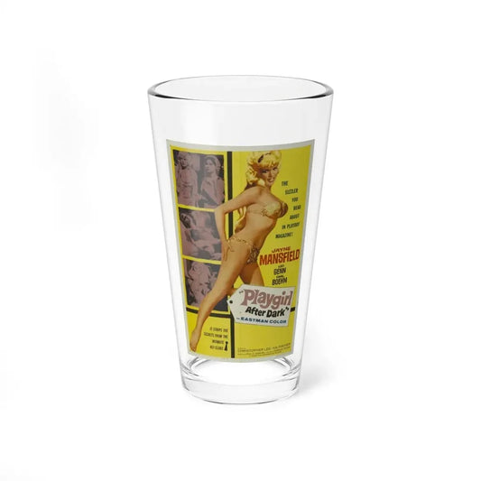 PLAYGIRL AFTER DARK 1960 Movie Poster - Pint Glass 16oz 16oz - Go Mug Yourself