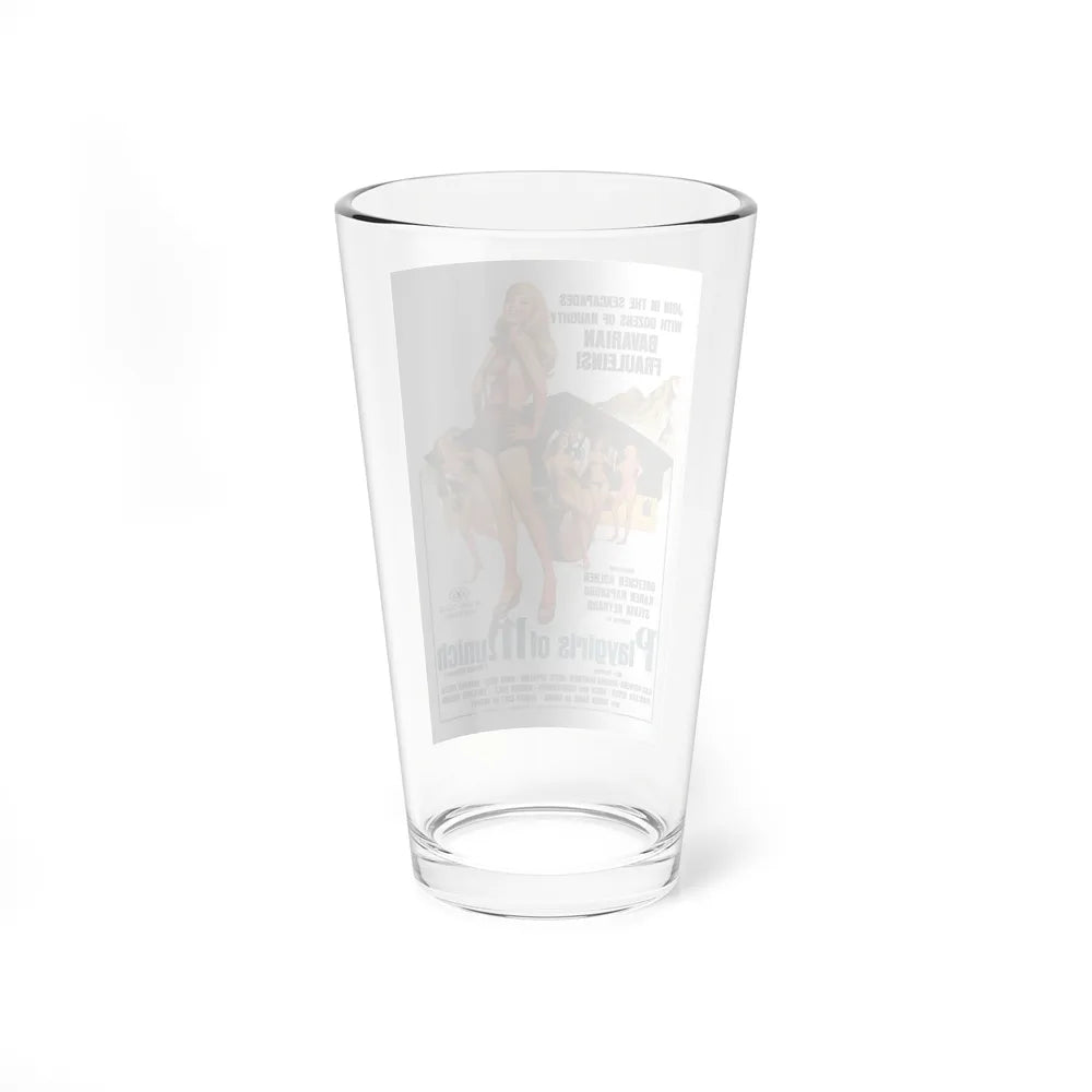 PLAYGIRLS OF MUNICH 1977 Movie Poster - Pint Glass 16oz-Go Mug Yourself