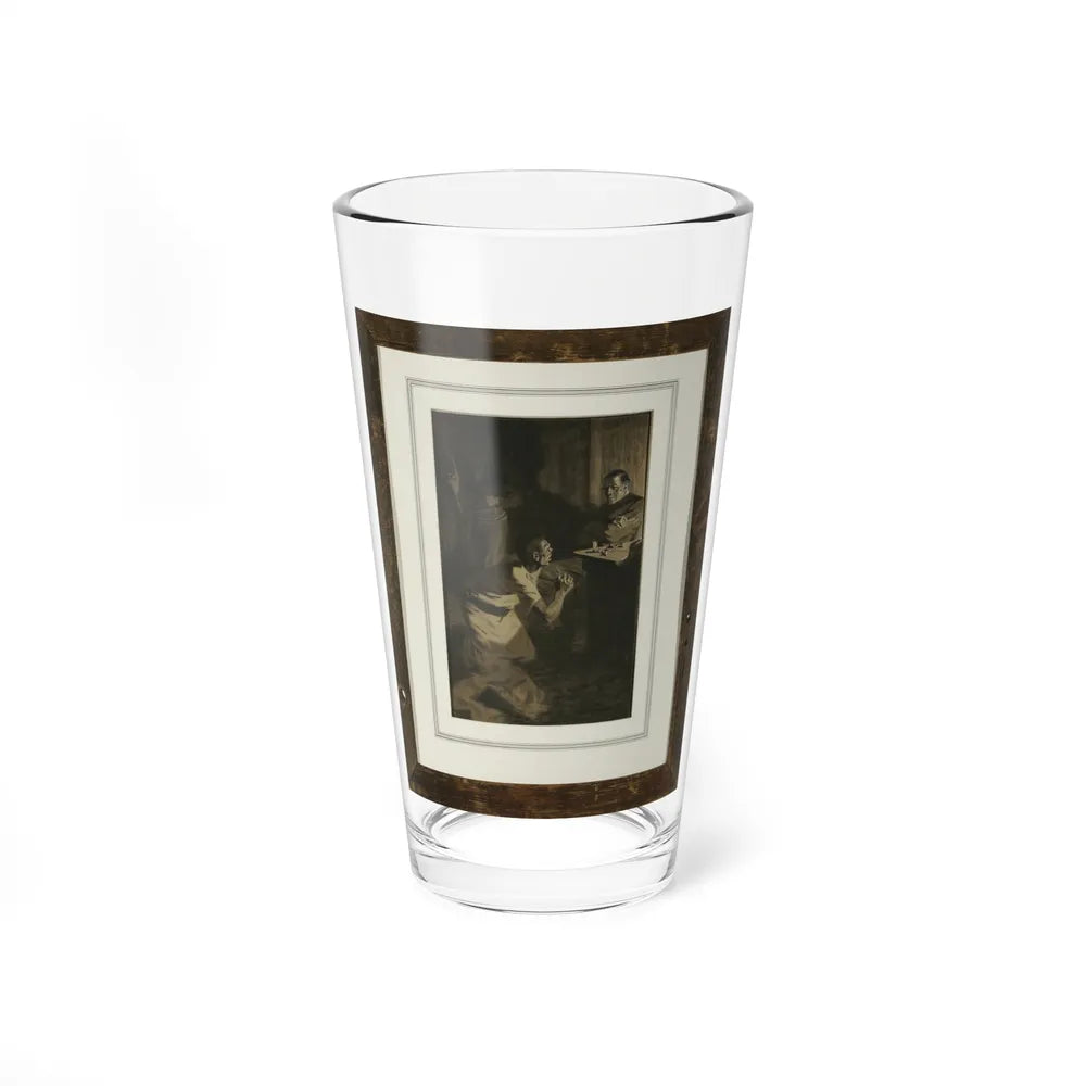 Pleading the Cross (Magazine Illustration) Pint Glass 16oz-16oz-Go Mug Yourself