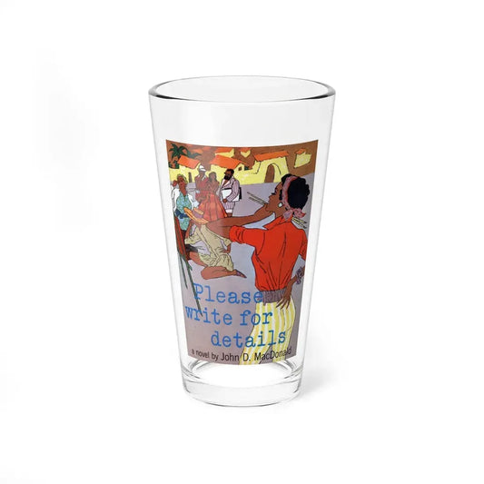Please Write for Details, 1959 (Magazine Illustration) Pint Glass 16oz 16oz - Go Mug Yourself