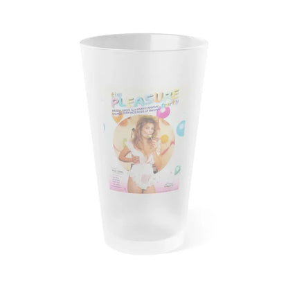 PLEASURE PARTY 1975 Movie Poster - Frosted Pint Glass 16oz 16oz Frosted - Go Mug Yourself
