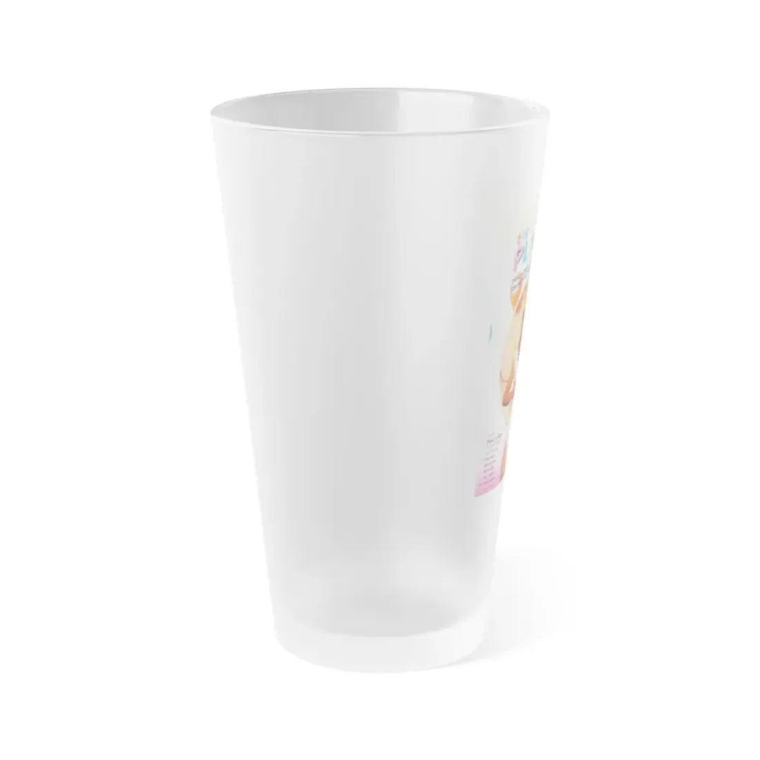 PLEASURE PARTY 1975 Movie Poster - Frosted Pint Glass 16oz - Go Mug Yourself