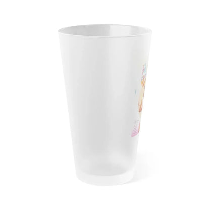 PLEASURE PARTY 1975 Movie Poster - Frosted Pint Glass 16oz - Go Mug Yourself