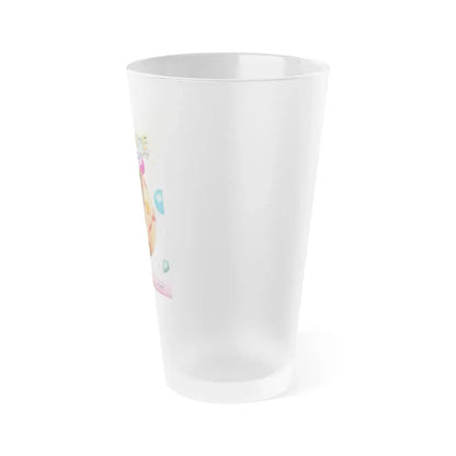 PLEASURE PARTY 1975 Movie Poster - Frosted Pint Glass 16oz - Go Mug Yourself