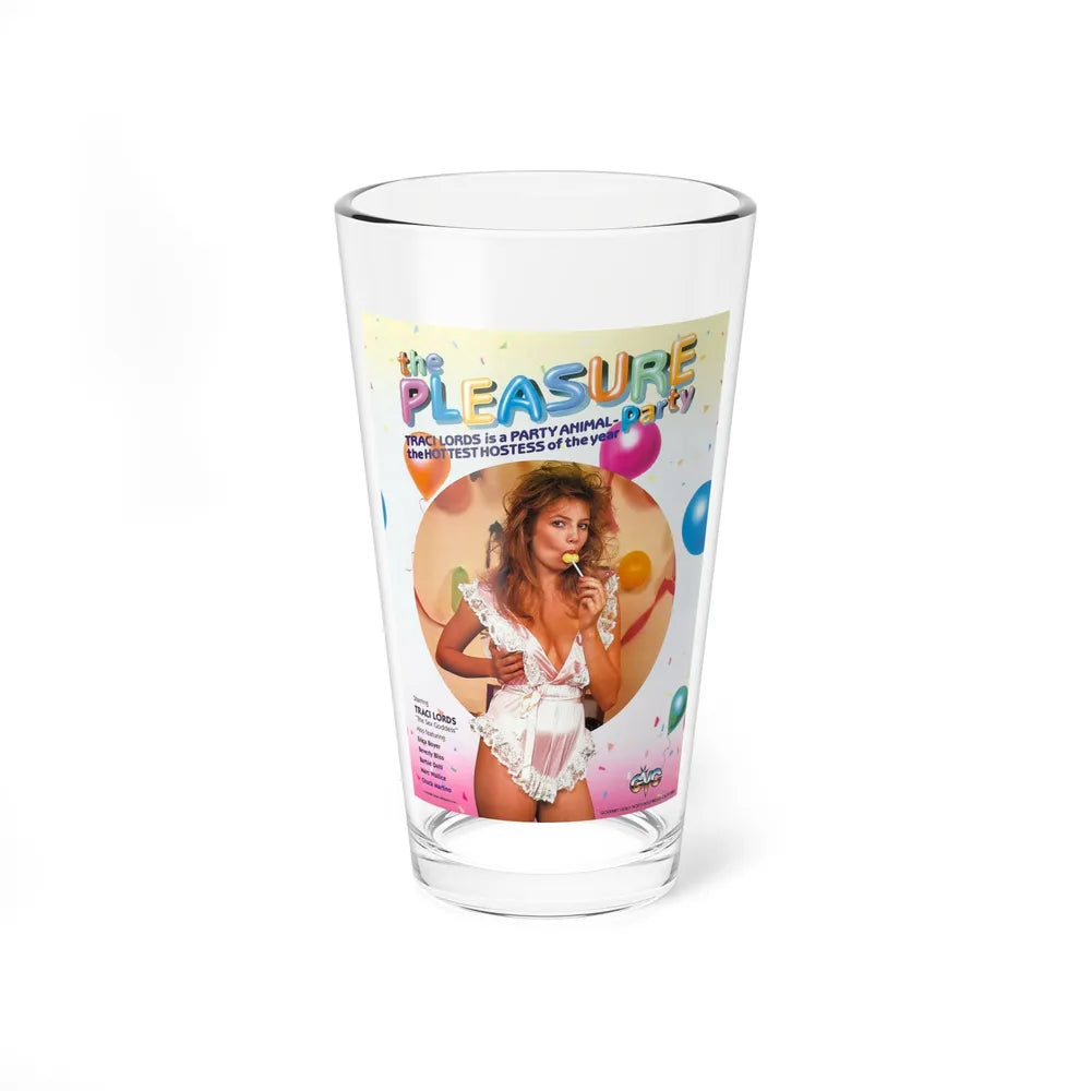 PLEASURE PARTY 1975 Movie Poster - Pint Glass 16oz-16oz-Go Mug Yourself