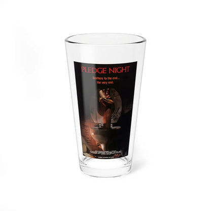 PLEDGE NIGHT 1988 Movie Poster - Pint Glass 16oz-16oz-Go Mug Yourself